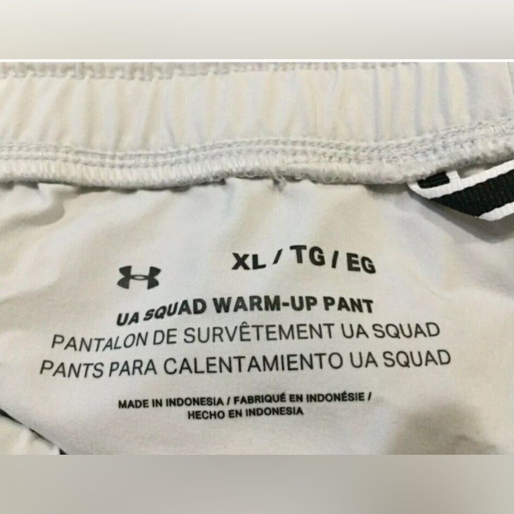 Under Armour Women's Grey Storm Squad 2.0 Woven Pant‎ size XL - Picture 9 of 9